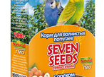 7 зерен Корм для волнистых попугаев с орехом 500 гр