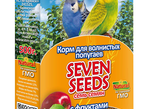 7 зерен Корм для волнистых попугаев с фруктами, 500 гр