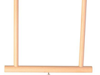 Трикси Игрушка д/птиц Качели деревянные с колокольчиком 12,5*13,5см (5830)