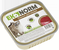 Ekonorm Конс. д/к Говядина с печенью (паштет) 0,1 кг