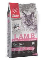 Blitz корм для кошек ягненок 2 кг