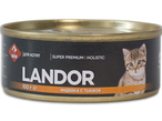 Ландор Конс. для котят Индейка с тыквой (ж/б) 0,1 кг