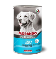 Morando Professional Конс. для собак Тунец, кусочки в соусе (ж/б) 1,25 кг