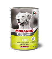 Morando Professional Конс. для собак Телятина и горох, кусочки (ж/б) 0,405 кг