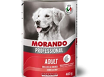 Morando Professional Конс. для собак Говядина, кусочки (ж/б) 0,405 кг