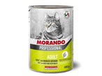 Morando Professional Конс. для кошек Говядина и овощи, паштет (ж/б) 0,4 кг