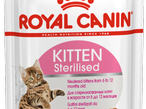 Royal Canin Киттен Стерилайзд в соусе, пауч 0,085 кг