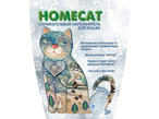 HomeCat Наполнитель силикагель Морозная свежесть 3,8л (1,8 кг)  