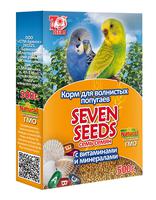 7 зерен Корм для волнистых попугаев с витаминами и минералами 500 гр